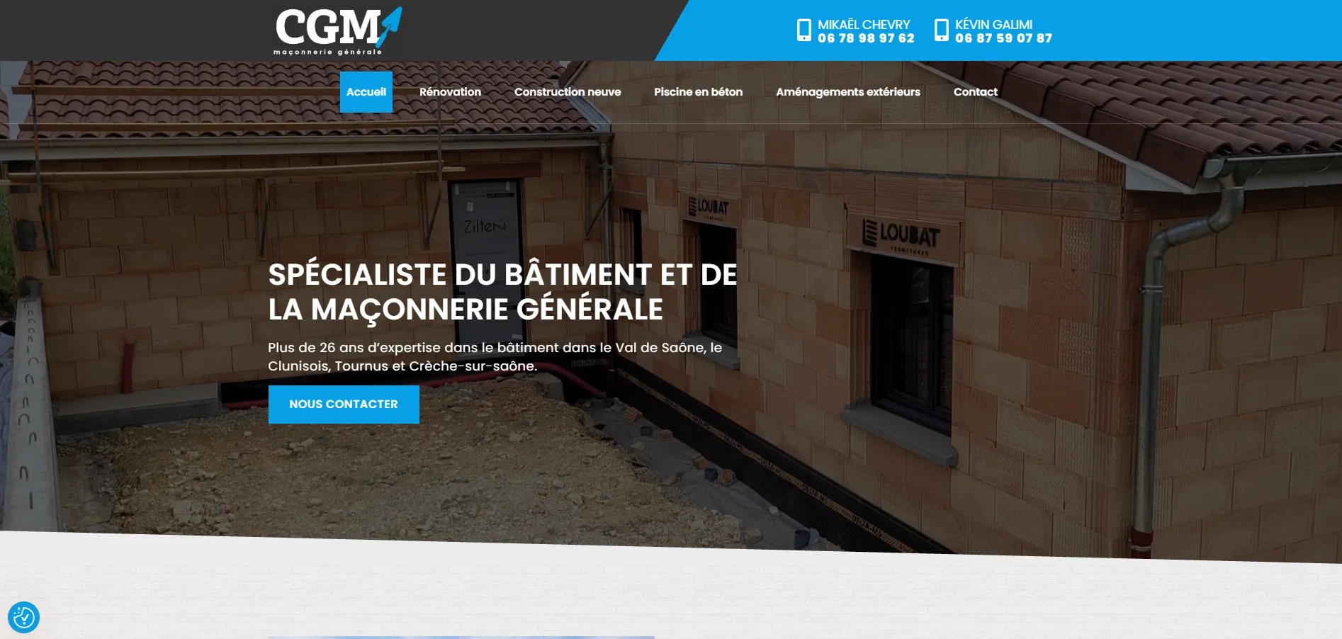 Ancien site CGM Maçonnerie